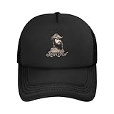 DUMIERTKL Chris Singer Stapleton Mesh Hat Baseball Cap Casual Adjustable Dad Hat for Men Women Black