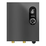 Tankless Water Heater Electric 14KW Instant Hot Water Heater Under Sink, Point of Use Water Heaters with Digital Display for Kitchen Bathroom