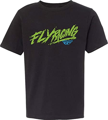 Fly Racing 352-0020YM Youth Fly Khaos Tee Black Ym2