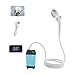 SYJHHWGS Battery Travel Shower Set Portables Camping Shower Outdoor Showerhead Sprayers for Hiking and Bus Washes