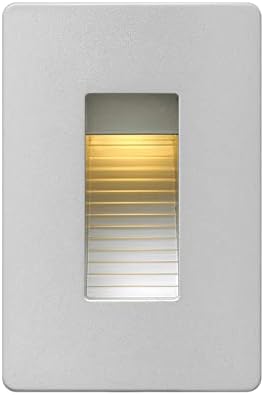 Hinkley Landscape Lighting LED Luna Step Light - Add Safety and Security Indoors and Outdoors, ADA Compliant and Energy Efficient Small Step Light, Titanium Finish, 58504TT