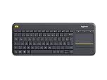 Logitech K400 Plus inalámbrico táctil TV Teclado - DEU QWERTZ