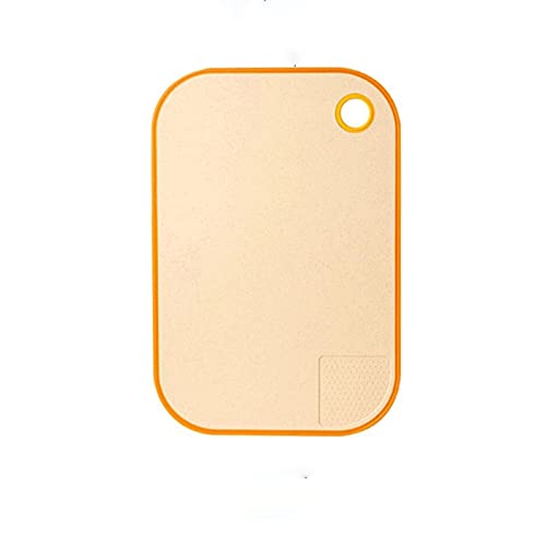 HGDXDP Tabla de Cortar Tabla de Cortar, Tabla de Cortar de plástico para Cocina, tajadera con Agujero Colgante, 41 * 27 cm