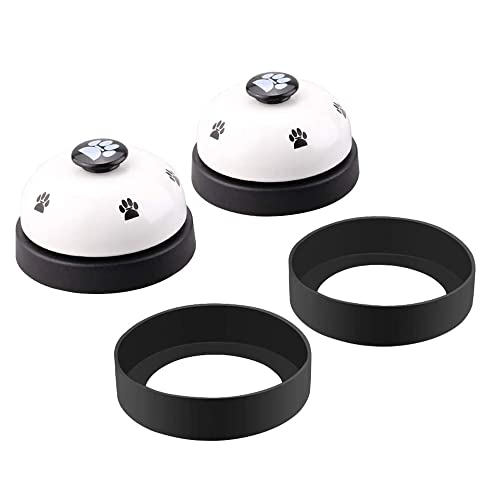 Dog Training Bell, Comsmart Set of 2 Dog Puppy Pet Potty Training Bells, Dog Cat Door Bell Tell Bell with Non-Skid… - Image 8