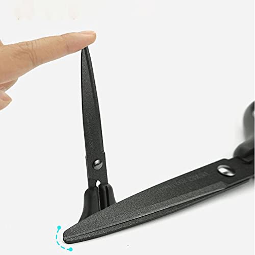 Küchenschere, Edelstahlschere, scharfe Bastelschere, zum Nähen, Handarbeiten, Kunstwerken und Büroausschnitten, 17,5 cm