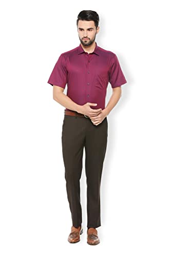 Image of Van Heusen Men's Solid Regular Fit Formal Shirt
