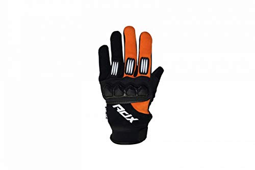 Gants Cross ADX Town Noir-Orange Fluo Moto Cross M 13594