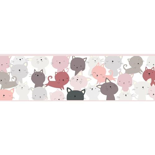 Papel pintado infantil en cenefa autoadhesiva lavable Profhome 2