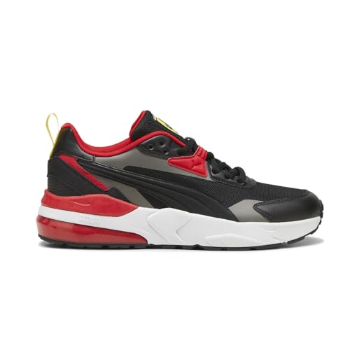 PUMA Mens Scuderia Ferrari Vis2k Lace Up Sneakers Shoes Casual - Black - Size 9 M