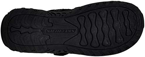 Skechers Women's Reggae-Trailway Flip-Flop,black,8.5 W US | Image 4