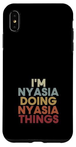 Nyasia Name Nyasia Personalized Name First Given �X�}�z�P�[�X iPhone XS Max �p