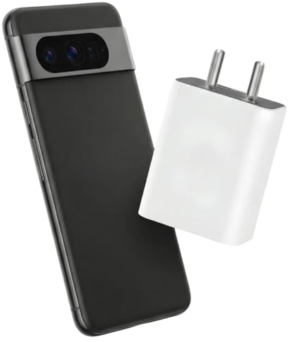 Image of 30w Rapid PD Super Fast USB-C Adapter Compatible for Google Pixel Smartphones | Rapid Power Delivery Type-C Charger Original Charging Speed (White)