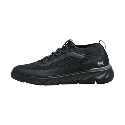 Image of Neeman's Mid-Top Sneakers for Men| Lightweight Mesh Upper, Cushioned EVA Sole & Moulded High-Grip Outsole | Stylish Lace-Up Mid-Top Shoes for Walking, Travel & Everyday Comfort