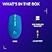 Logitech G305 Lightspeed Wireless Gaming Mouse, Hero 12K Sensor, 12,000 DPI, Lightweight, 6 Programmable Buttons, 250h Battery Life, On-Board Memory, PC/Mac - Blue