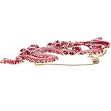 Broche décorative – la broche dragon est délicate et élégante, unique, un beau cadeau pour votre famille, vos amis, votre petite amie, votre épouse, etc. dragon en laiton
