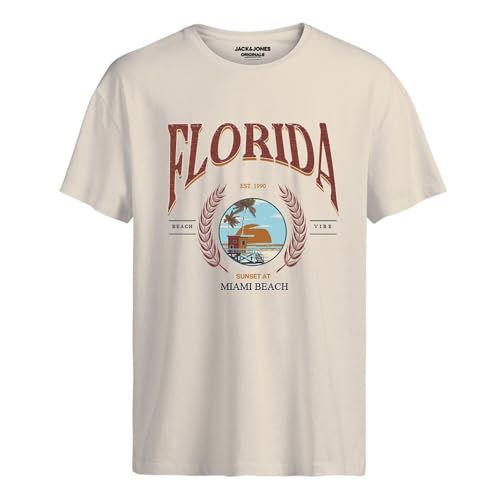T-shirt Jack & Jones Dessert casual pour vos sorties d'été en terrasse