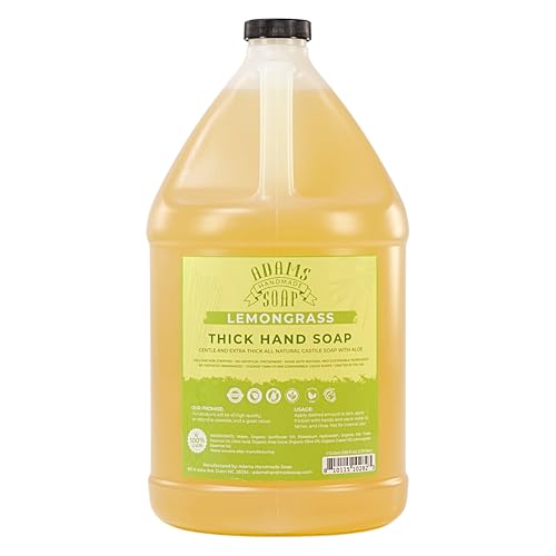 Adams Handmade Soap Organic Castile Liquid Hand Soap