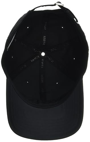 Image of Lacoste Unisex Adult L Embroidered Cotton Twill Cap