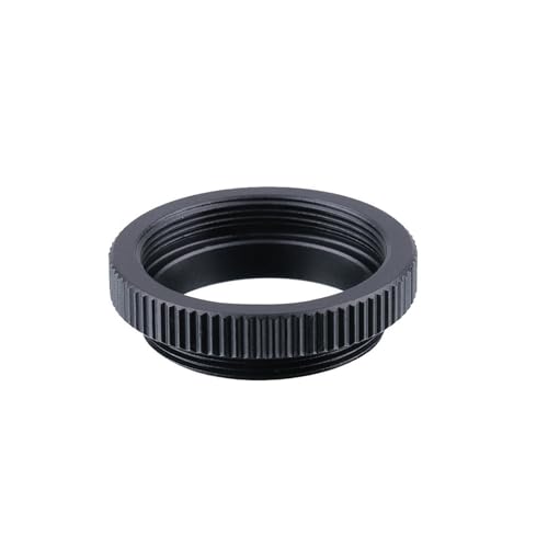 wangzhch Industrial Camera C-Port to CS Port Adapter Ring 5mm Macro Adapter Ring Extension Ring C-CS Interface Lens Zoom Ring