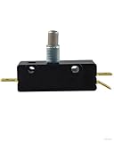 15A 250V Micro Switch Spring Plunger, High Current and Power Electrical Control Fit for Home Appliances Industrial Equipment Automobiles Automation Control Systems