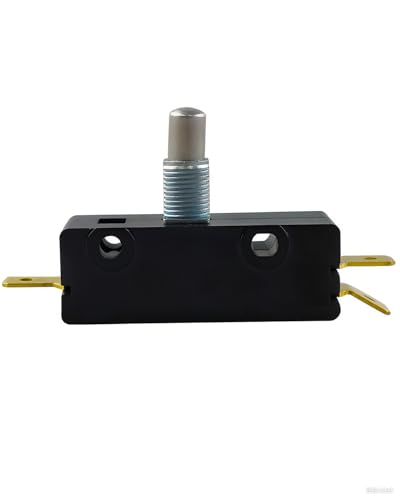 15A 250V Micro Switch Spring Plunger, High Current and Power Electrical Control Fit for Home Appliances Industrial Equipment Automobiles Automation Control Systems