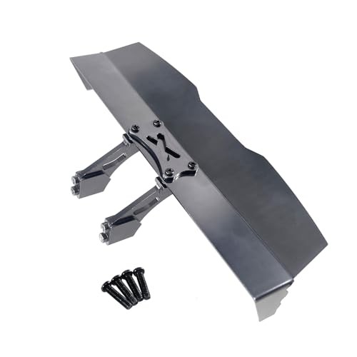 Metal Tail Wing accesories Part for MJX Hyper GO 16207 H16PL 1/16 RC car Upgrade Parts(Titanium)