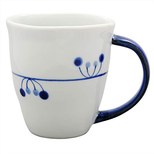 波佐見焼 和山窯 flowers マグカップ リズム柄 385926