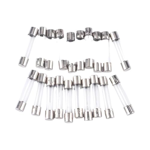 Fusible tube en verre 6x30mm 0.1A cartouche de protection électrique pour appareil et multimètre