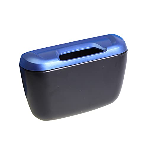 Pequeño cubo de basura para coche, multifuncional, universal, para almacenamiento de coche, con diseño de enganche, resistente al agua, a prueba de fugas Cover