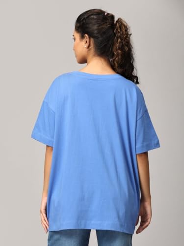 Image of The Mom Store Mom T-Shirt | Cotton | Pre and Post Pregnancy | Quirky Statements | Comfortable | Oversized