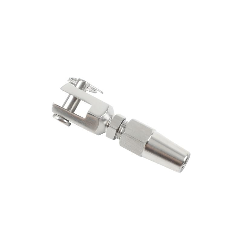 Serre câble inox 316 de qualité marine avec terminal à mâchoire pour architecture