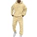 Generisch Jogginganzug Herren Trainingsanzug Einfarbig Zweiteiler Set Freizeitanzug Mit Sweatshirt Und Jogginghose Gym Outfit Tracksuit Casual Outfit 2026