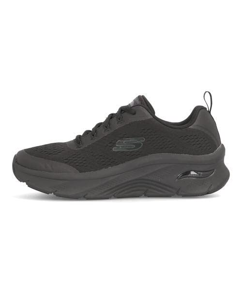 Skechers Homme 232502 BBK baskets légères en maille synthétique noire flexible