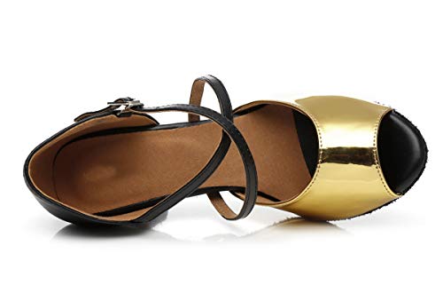 Sandales à talon évasé pour danse latine et salsa L307 - 3