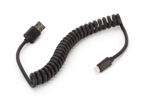USB to Lightning Connector Cable, 4' coiled