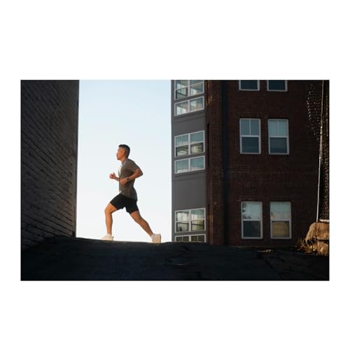 Image of Garmin Forerunner 570, 47mm, Advanced GPS Running and Triathlon Smartwatch, AMOLED Display, Training and Recovery Features, Amp Yellow Aluminum with Translucent Whitestone /Turquoise Band