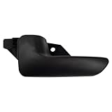 TRQ Front Left Interior Door Handle Black Drivers Side Compatible with 2014-2021 Ram ProMaster 1500 ProMaster 2500 ProMaster 3500