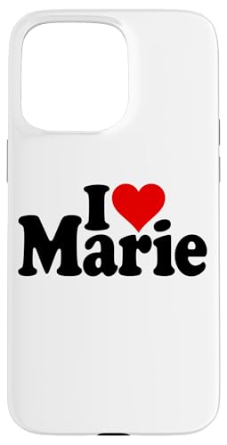 I LOVE HEART MARIE NAMEE ON A TEE �X�}�z�P�[�X iPhone 15 Pro Max �p