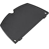 QuliMetal 6559 Cast Iron Griddle Accessories for Weber Q200, Q2000 Series Gas Grills