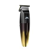 JRL 2020T Gold Trimmer – Professioneller Kabelloser Präzisionstrimmer mit Zero Gap, Cool Blade Technologie, Smart-Clip, Barber Trimmer für Friseur, Salon & Barbershop (2020T-Gold)