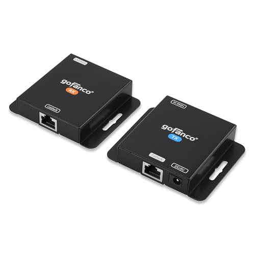 gofanco 1080p HDMI Extender Over CAT5e/6 Without Signal Loss (HDExt)