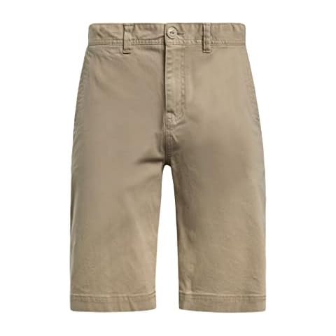 Weird Fish Rayburn Flat Front Shorts in Taupe Grey Cover
