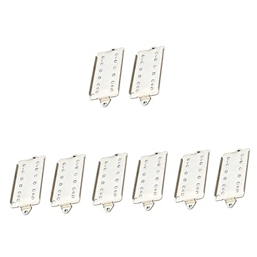 Mikinona 8個ギター用ハムバッカー ピックアップベー ト メタル製 ギターア