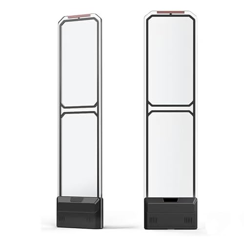 Kit Equipamiento Anti-Hurto para Comercio AM 58 kHz Sistema Torre Seguridad Alarma Sonido Y Luz con 300 Etiquetas de Ropa para Supermercados Tiendas de Juguetes