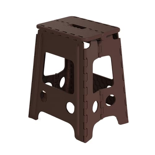 Repose-pieds de douche marron pliable pour optimiser l'espace des petits bains - 2