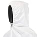 West Chester C3809 PosiM3 Coverall - [Pack of 25] White, XX-Large, Safety Wear Overall with Elastic Wrist, Ankle, Attached Hood & Boots