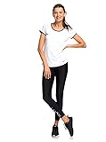 legging roxy palmier Corte: diseño ajustado Roxy Legging Deportivo 7/8 para Mujer Pantalones, True Black, L