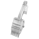 Cabilock 1 Satz Küchen Tintenfischschneider mit Pinsel Multifunktionaler Nierenschneider für Meeresfrüchte und Gemüse Rostfrei und Hochgradig Verschleißfest für Einfache Zubereitung von und