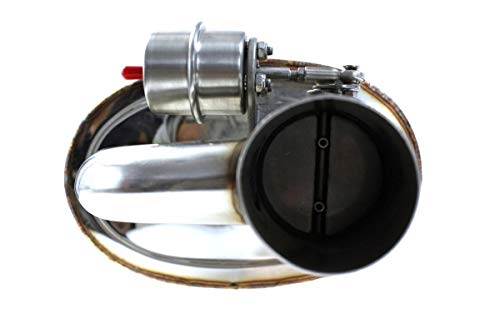 Mofler con acelerador V-MAXZONE M-6475 de 2,75 pulgadas para sistema de escape 3
