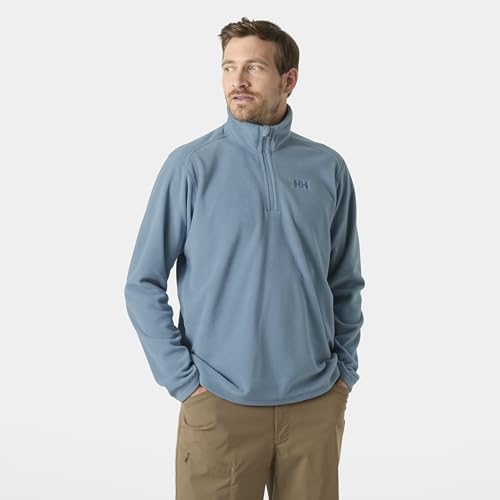Image of Helly Hansen Daybreaker 1 /2 Zip Fleece - Mens Recycled Fleece-Outerwear-Jackets, Cozy Half-Zip Pullover For All Seasons